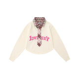 Women Sweater Short Knitwear for Girls Autumn Sweater