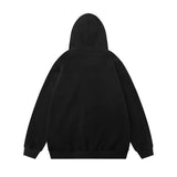 Men Hoodie Butterfly Paste Cloth Embroidery Hooded Jacket