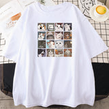Printed T-Shirt Women's Summer Short Sleeve Loose Hip Hop Street T-Shirt Women