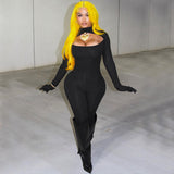 Women Jumpsuit Women's Spring Fashion Slim Solid Color Jumpsuit