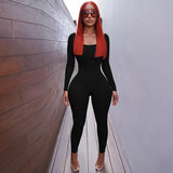 Women Jumpsuit Women's Winter Sexy Long Sleeve Jumpsuit Women