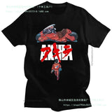 Japanese Akira Synthwave T-Shirt Short Sleeve Spring Fun