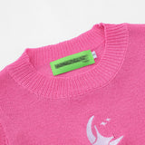 Women Sweater Short Sleeve Sweater Women's Short T-shirt Top