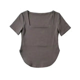 Women T-Shirt T-shirt Female Summer Slimming Short Top