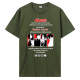 Japan Anime Men's T Shirt Kurapika Harajuku Street Casual