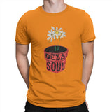 Rap Flower T Shirts for Men  Cotton Funny T-Shirts Round