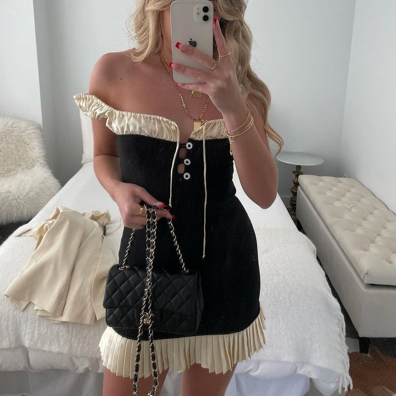 Women Dresses Leaf Dress Skirt