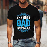 The Best Dad In The World Father'S Day Graphic Short