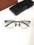CHH Chrome Hearts Glasses Simple and stylish half-frame titanium frame glasses frame