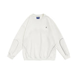 Unisex Hoodie All-Match Top Loose Crew Neck Sweater Coat Men