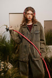 Unisex Jacket Fall Vintage Denim Jacket Women's Clothing
