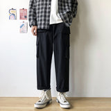 Men Sweatpants Men's Fashion Brand Casual Pants Ninth Hong Kong Style Loose