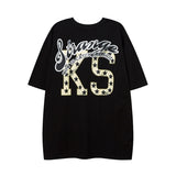 Men T Shirt Vintage Fashion Brand Hip Hop Short Sleeve T-shirt