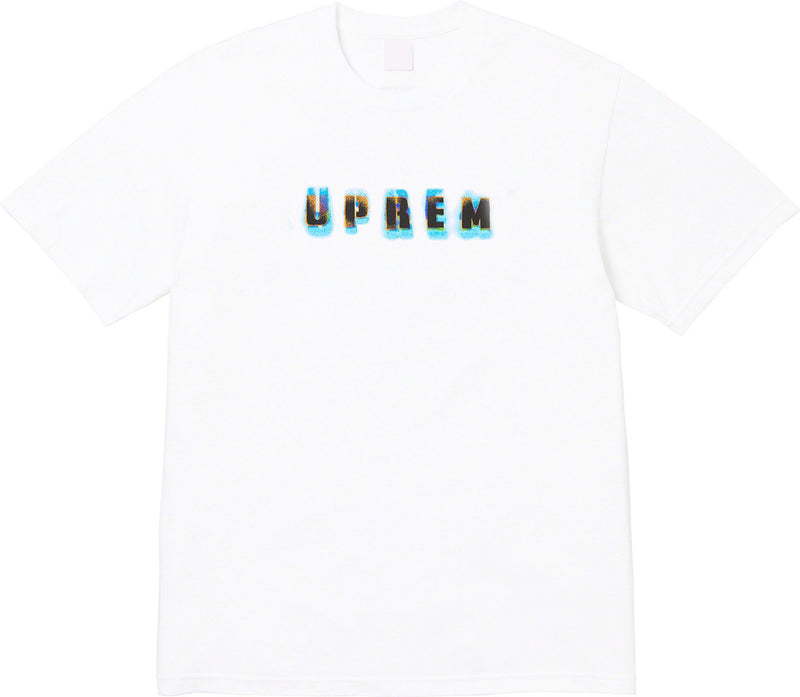 Mens T-shirts 23FW Stencil Tee Phantom Contrast Logo Short Sleeve T-Shirt Bottom Shirt