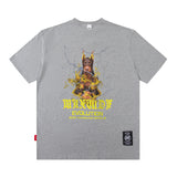 Men T Shirt Printed Short-Sleeved T-shirt for Men and Women
