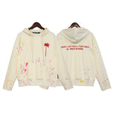 Palm Angle Hoodie Palm Angels Coconut Splash-Ink Letters Printed Hoodie Men and Women