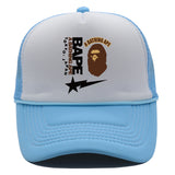 Plam Angle Hat Fashion Baseball Cap Shade Mesh Cap