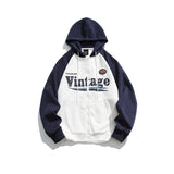 Unisex Hoodie Vintage Loose Hooded Sweater Male and Female Couple Fashion Brand