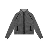 Women Sweater Women's Autumn Stand Collar Long Sleeve Sweater