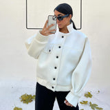 Women Sweatshirt Autumn Women's Jacket Loose Long Sleeve Cardigan