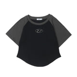 Women T-shirt Short Sleeve T-shirt Girls O-neck Short