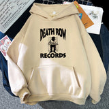 DEATH ROW RECORDS Hoodie Men's High Quality Aesthetic