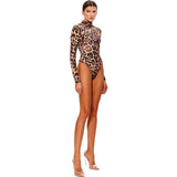 Women Jumpsuit Printed Long-Sleeved Jumpsuit Top for Women