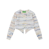 Women Sweater Women's Spring and Autumn Cropped Pullover Sweater