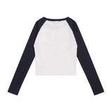 Women Long Sleeve T-shirt Multicolor Printing Long Sleeve T-shirt Women's Spring and Autumn round Neck