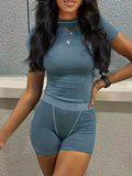 Women Co-Ord Set Spring/Summer Casual Fashion Simple Tight Fit Skinny
