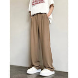Men Sweatpants Suit Pants Men Summer Fashion Brand Drooping Straight Loose