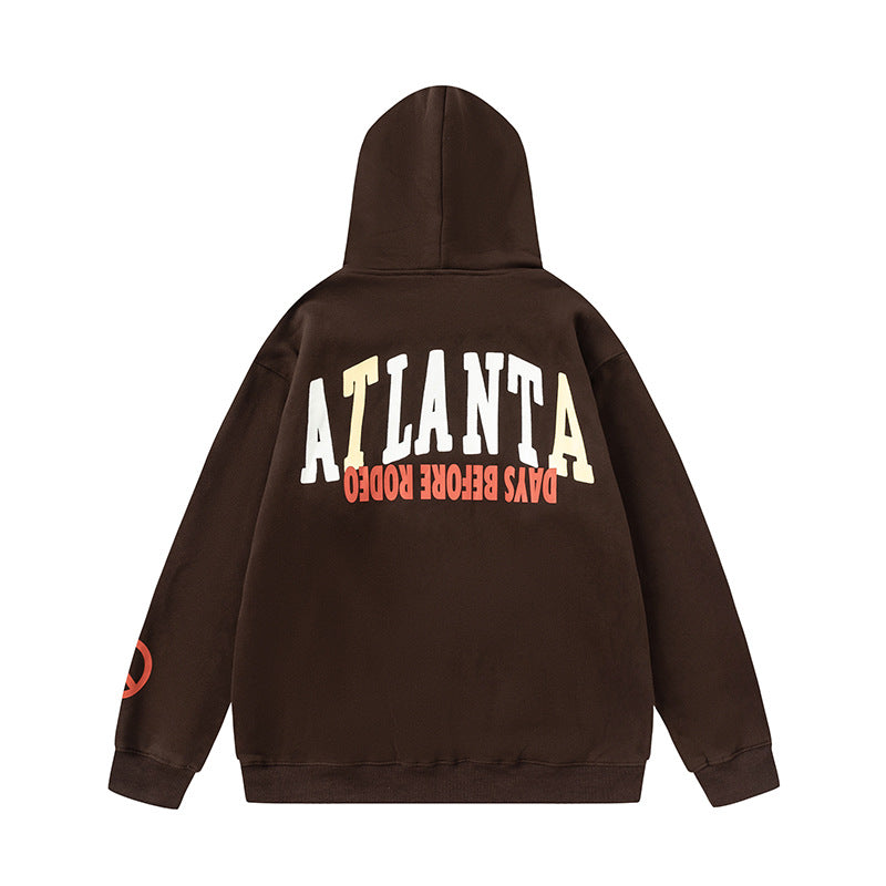 Travis Scott Hoodie FW24 English alphabet pattern print hooded loose sweater