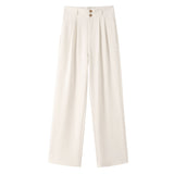 Palazzo Pants High-Grade Suit Pants Women's Summer Loose Straight Wide-Leg Pants