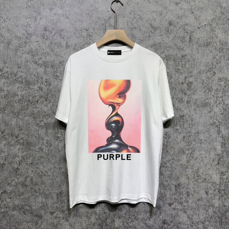 Purple Brand T Shirt Short Sleeve T-shirt Blouse