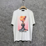 Purple Brand T Shirt Short Sleeve T-shirt Blouse