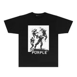 Purple Brand T Shirt Short Sleeve T-shirt Blouse