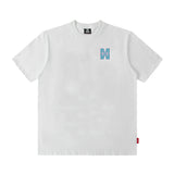 Men T Shirt Street Hip-Hop Fashion Brand T-shirt Men's and Women's Loose Short Sleeve