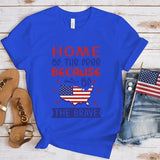 Women's Independence Day T Shirt round Neck Short Sleeve T-shirt Women's Top