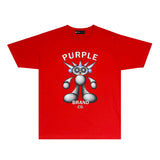Purple Brand T Shirt Short Sleeve T-shirt Blouse