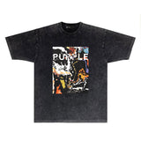 Purple Brand T Shirt Short Sleeve T-shirt Blouse