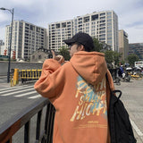 Men Hoodie Men's Hooded Autumn High Street West Coast Clothes Spring and Autumn