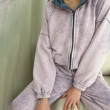 Women Sweatshirt Loose Sweatpants Sweatshirt Suit