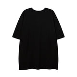 Men's T-shirt Spring and Summer Men's Kitten Printed Short-Sleeved T-shirt Men's and Women's Casual