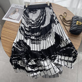 Women Skirt Knitted Skirt Autumn Artistic Style