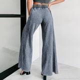 Women Cargo Pants Autumn Loose Casual Solid Color Casual Pants