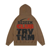 Men Hoodie Printed Hoodie Men's Loose Ins Hoodie