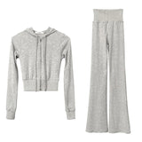 Women Long Sleeve Shirt Suit Sweater Long Sleeve Women's Trousers Casual