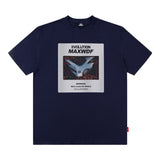 Men T Shirt Hip Hop Retro Letter Short Sleeve T-shirt for Men and Women