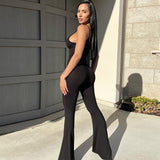 Women Jumpsuit Women's Clothing Spring Sexy Slim Fit Bodysuit