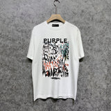 Purple Brand T Shirt Short Sleeve T-shirt Blouse